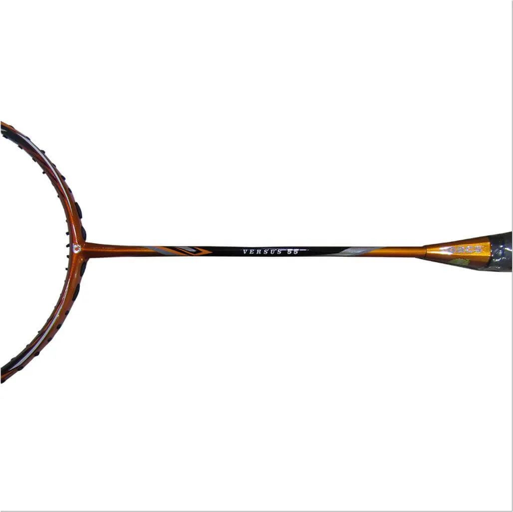Apacs Versus 55 Badminton Racket Unstrung Black and Orange