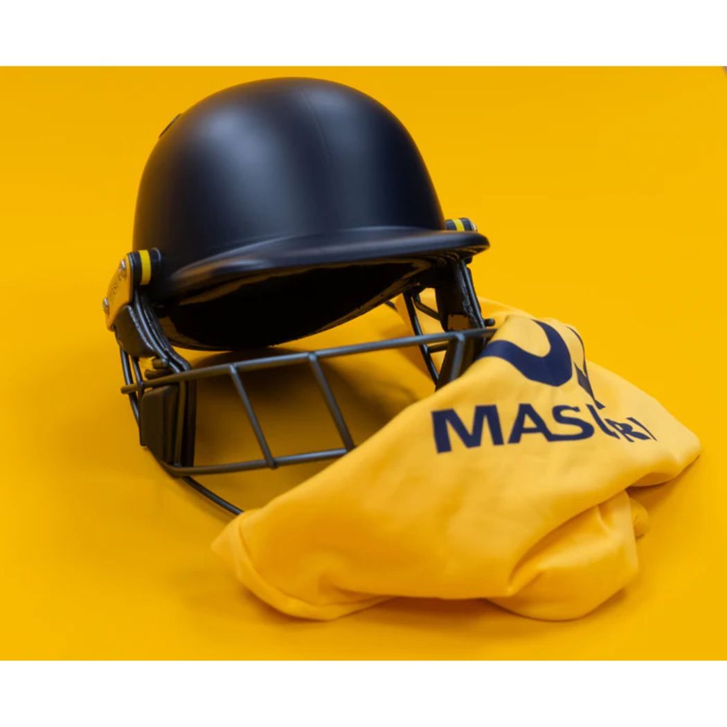 Masuri T Line Plus Titanium Cricket Helmet Navy Bule Medium